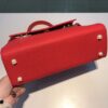 DELVAUX Calfskin MM Tempete Satchel  RED