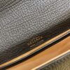 DELVAUX Calfskin MM Tempete Satchel  BLACK
