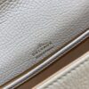 DELVAUX Calfskin MM Tempete Satchel White 1429482 |
