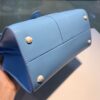 DELVAUX Rumore MM Magritte Collection Blue Box Calf 2WAY