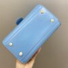 Brillant leather handbag Delvaux BLUE  in Leather -