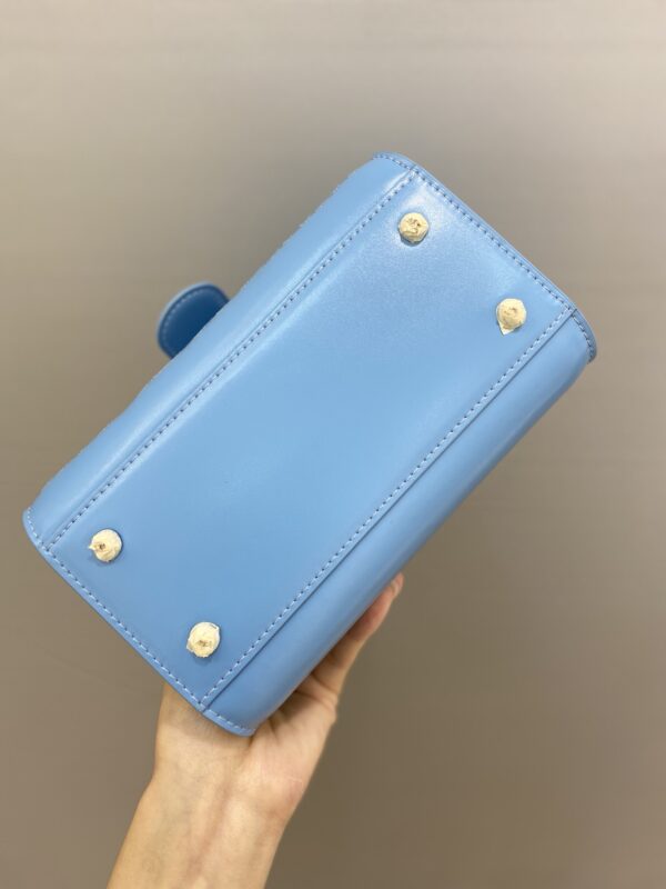Brillant leather handbag Delvaux BLUE  in Leather -