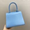 Brillant leather handbag Delvaux BLUE  in Leather -