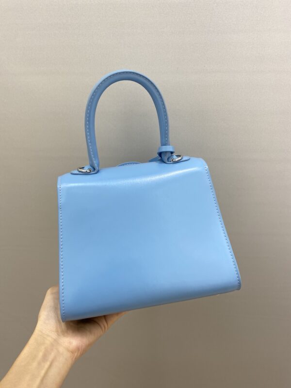 Brillant leather handbag Delvaux BLUE  in Leather -