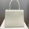 Brillant leather handbag Delvaux White in Leather -