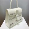 Brillant leather handbag Delvaux White in Leather -