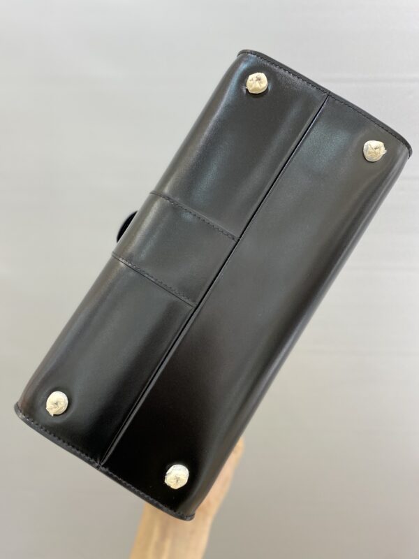Brillant leather handbag Delvaux Black in Leather -