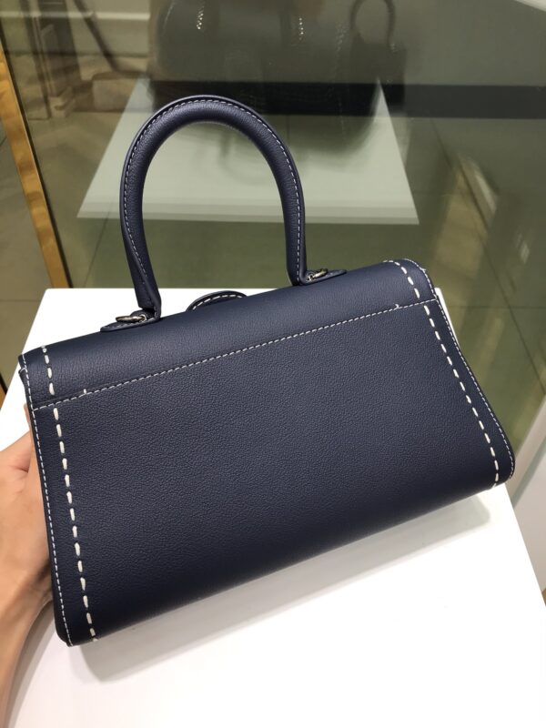 Delvaux Brillant BLUE NAVY Leather ref.2197883