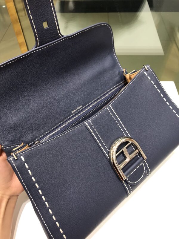Delvaux Brillant BLUE NAVY Leather ref.2197883