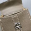 DELVAUX Grained Rodeo Calfskin Surpique Mini Brillant