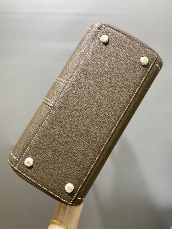 DELVAUX Grained Rodeo Calfskin Surpique Mini Brillant