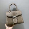 Delvaux Mini Brillant Surpiqué Tote Bag | Neutrals