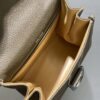 Delvaux Mini Brillant Surpiqué Tote Bag | Neutrals