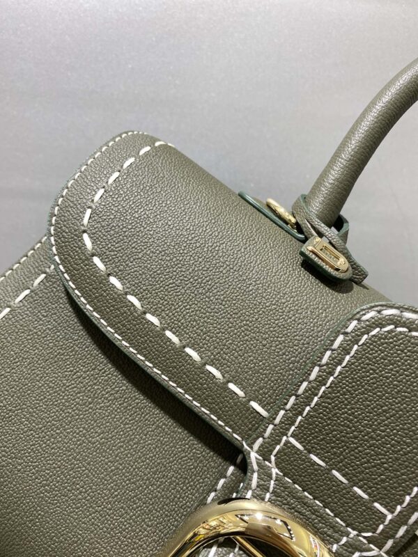 DELVAUX Grained Rodeo Calfskin Surpique Mini Brillant ...