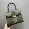 DELVAUX Grained Rodeo Calfskin Surpique Mini Brillant