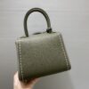 DELVAUX Grained Rodeo Calfskin Surpique Mini Brillant