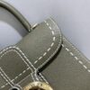 DELVAUX Grained Rodeo Calfskin Surpique Mini Brillant