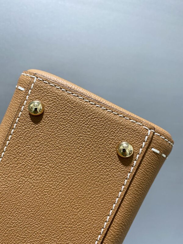 DELVAUX Grained Rodeo Calfskin Surpique Mini Brillant