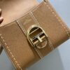 DELVAUX Grained Rodeo Calfskin Surpique Mini Brillant