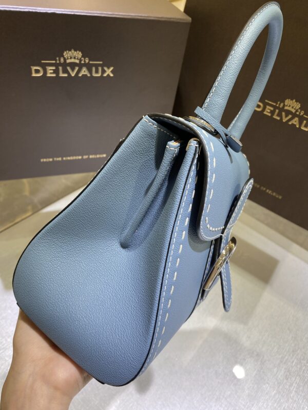 Delvaux Mini Brillant - Handbags - Vestiaire Collective blue