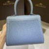 Delvaux Mini Brillant - Handbags - Vestiaire Collective blue