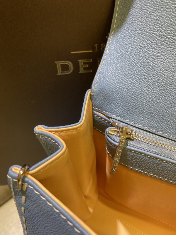 Delvaux Mini Brillant - Handbags - Vestiaire Collective blue