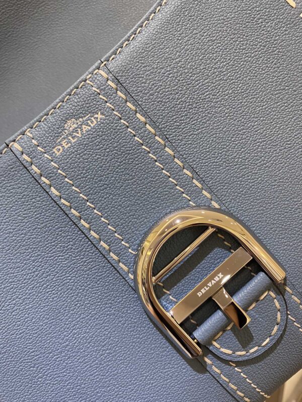 Delvaux Mini Brillant - Handbags - Vestiaire Collective blue