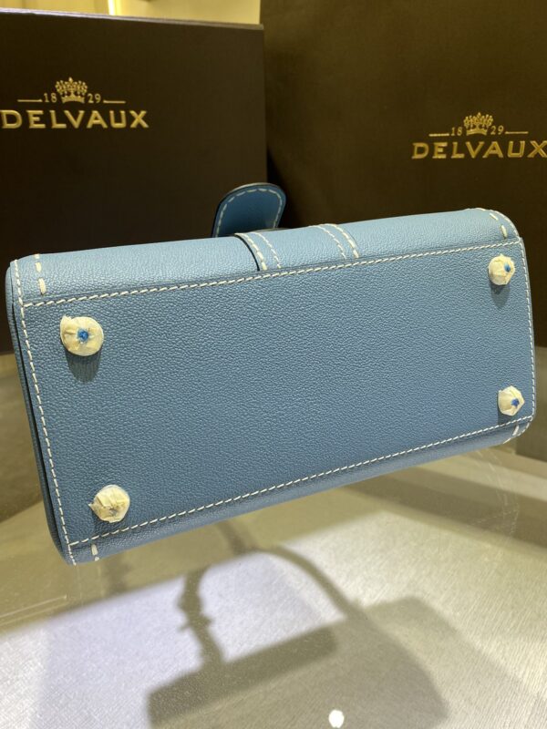 Delvaux Mini Brillant - Handbags - Vestiaire Collective blue