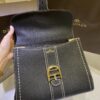 Delvaux Brilliant Topstitched - Vintage Counter  bag black