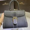 Delvaux Brilliant Topstitched - Vintage Counter  bag black
