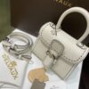 Brillant leather handbag Delvaux White in Leather -
