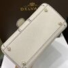 Brillant leather handbag Delvaux White in Leather -