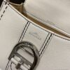 Brillant leather handbag Delvaux White in Leather -