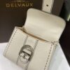 Brillant leather handbag Delvaux White in Leather -