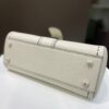 Brillant leather handbag Delvaux White in Leather