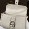 Brillant leather handbag Delvaux White in Leather