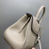 Delvaux Mini Brillant Surpiqué Tote Bag | Neutrals