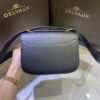 DELVAUX Olen Calfskin Small Lingot Crossbody Black