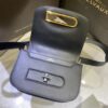 DELVAUX Olen Calfskin Small Lingot Crossbody Black