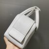 DELVAUX Taurillon Soft Nano Cool Box Satchel Cloud