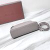 Loro Piana Extra Pocket 19 leather top handle bag gray