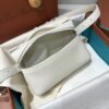 Extra pocket leather handbag Loro Piana White in Leather