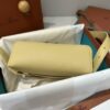 Extra pocket leather handbag Loro Piana yellow in Leather