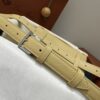 Extra pocket leather handbag Loro Piana yellow in Leather