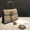 Brillant leather handbag Delvaux brown in Leather - 52568135