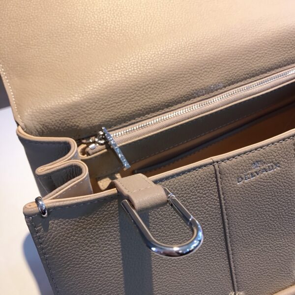 Brillant leather handbag Delvaux brown in Leather - 52568135