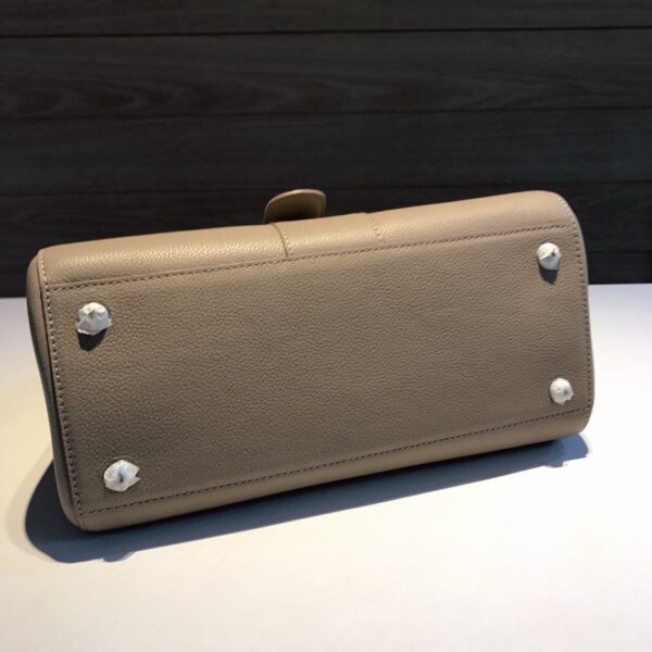 Brillant leather handbag Delvaux brown in Leather - 52568135