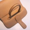 DELVAUX Calfskin Mini Brillant East West Satchel Natural