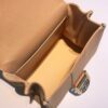 DELVAUX Grained Calfskin Mini Brillant Satchel Nude 1388421 |