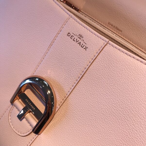 Delvaux Brilliant MM Tote Shoulder Bag pink142340571 | eBay